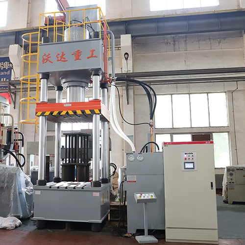 630噸活性炭成型液壓機_630噸四柱液壓機