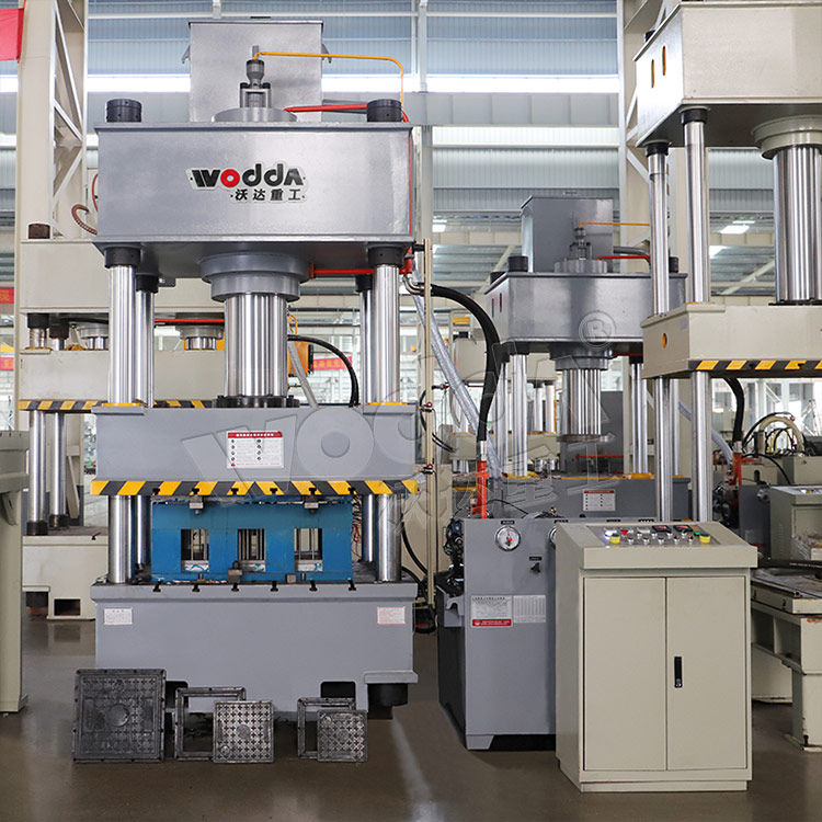 315噸國(guó)標(biāo)四柱液壓機(jī)（樹脂井蓋成型液壓機(jī)）