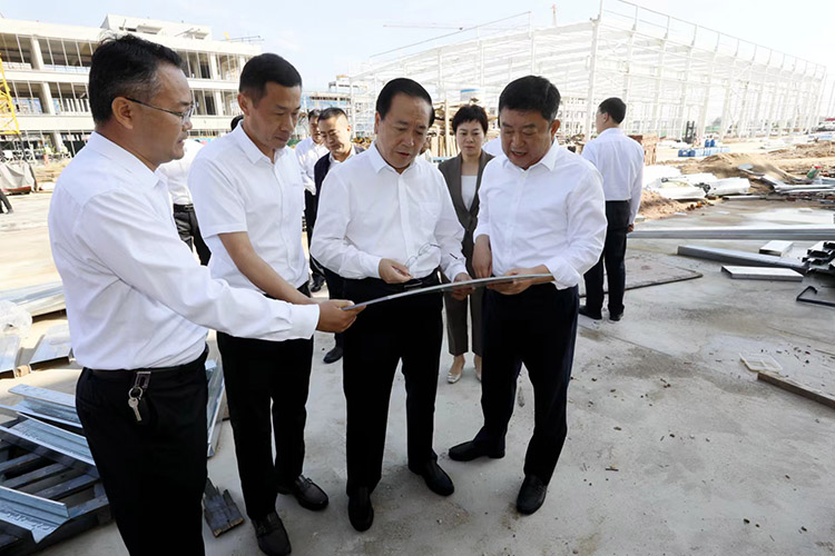 市委書(shū)記王廣部一行現(xiàn)場(chǎng)視察指導(dǎo)工作