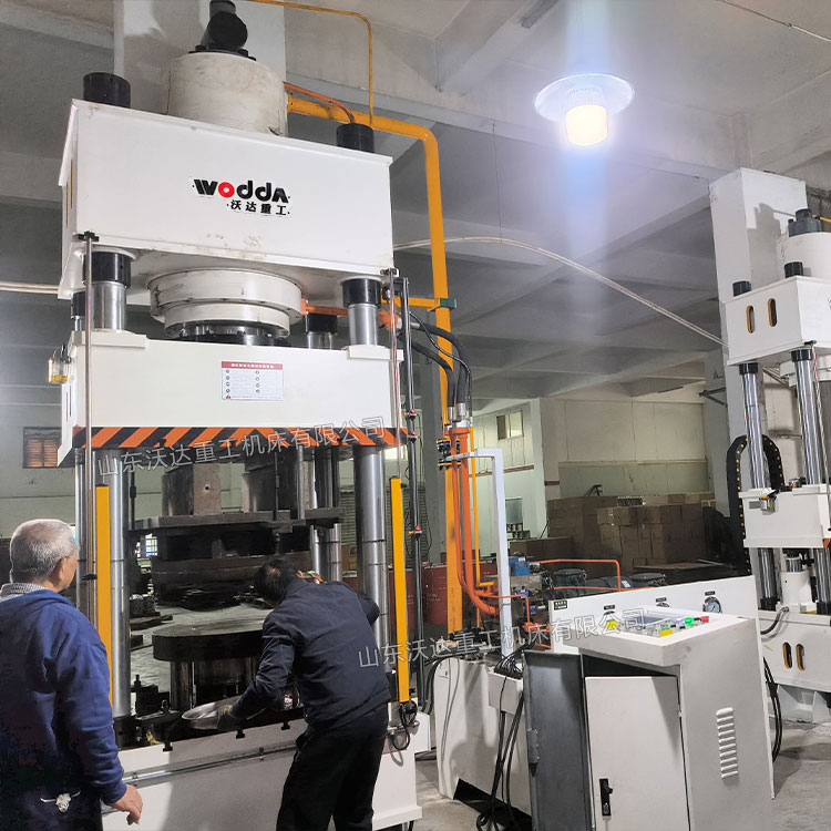 315噸四柱液壓機拉伸鋁鍋成型 315噸四柱液壓機拉伸鋁鍋成型